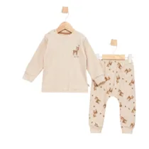 ensemble bébé 2 pièces motif animal - aybus baby gobébé.ma