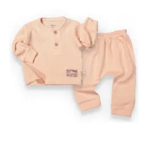 ensemble fille confortable etdoux 2 pièces - aybus baby gobébé.ma