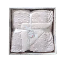 couverture110 x 140cm rose en peluche maroc