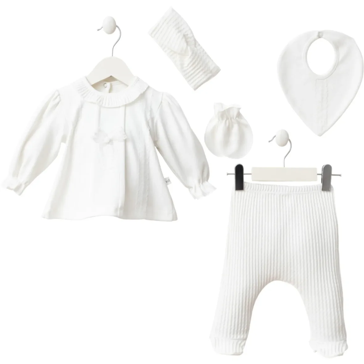 Ensemble 5 Pièces pour Fille 0-3mois- Mini Zeyn