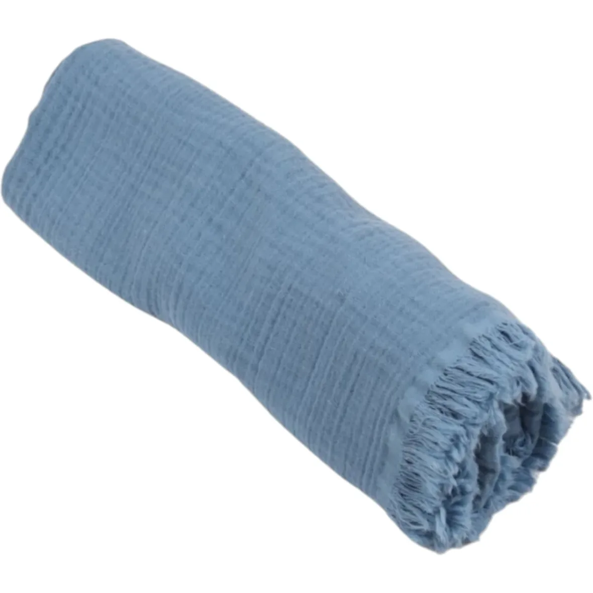 couverture-en-mousseline-100-coton-doux-bleu-–-bebekevi-maroc