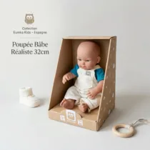 poupée realiste baby benjamin 32cm - eurekakids maroc