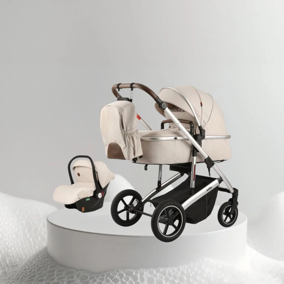 pack poussette 516+C – kidilo beige gobebe.maroc