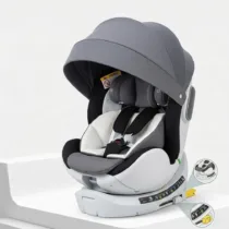 siège auto rotatif 360° isofix confortable et sécurisé - bubbly maroc