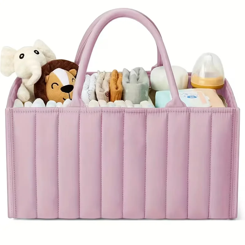 Panier de rangement matelassé
