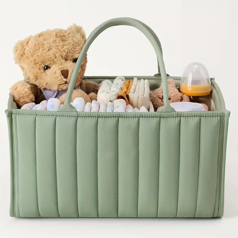 panier-de-rangement-matelasse-vert