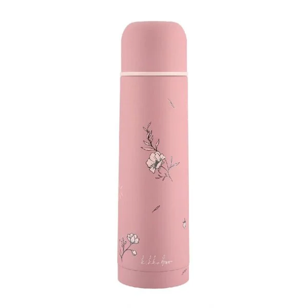 gourde-isotherme-flora-500ml-blush-kikkaboo-gobebe-maroc