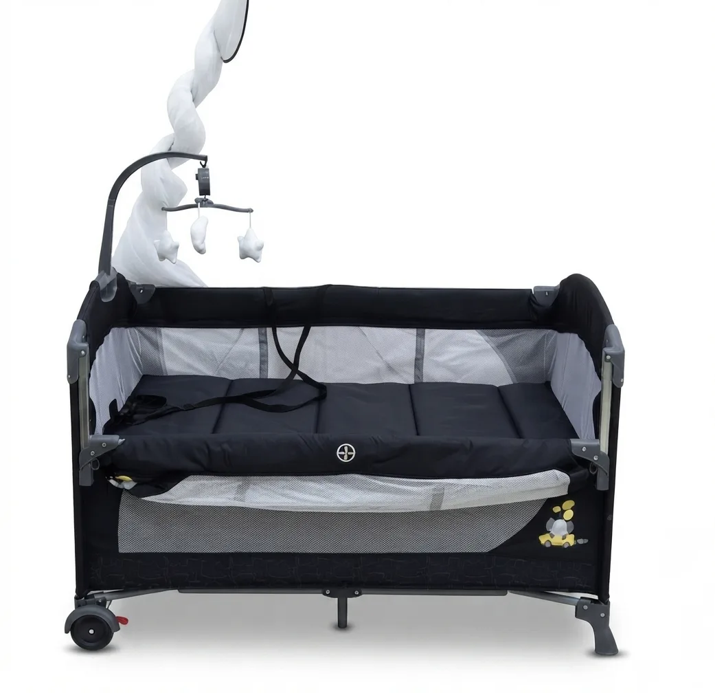 lit parapluie multifonctionnel avec mobile musical – coolbaby maroc.