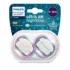lot de 2 sucettes ultra air night time gobebe