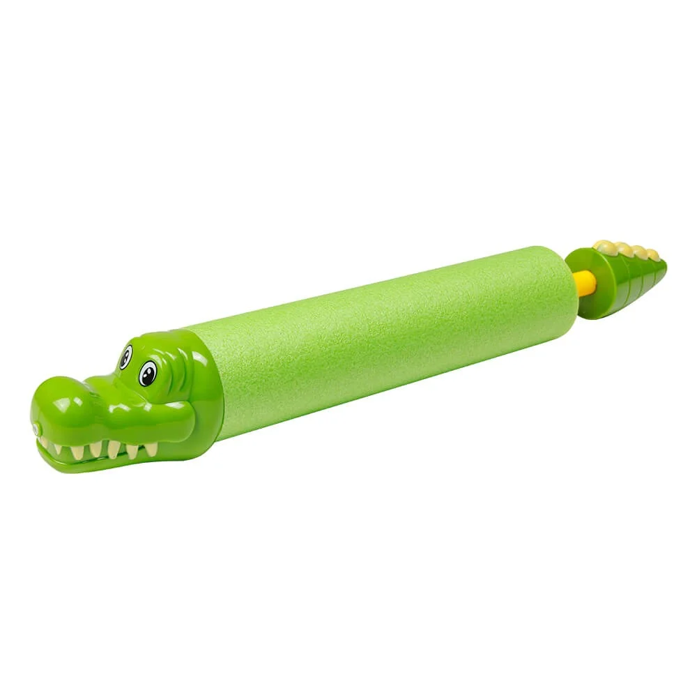 Pistolet à eau en mousse en forme de crocodile vert – Eurekakids