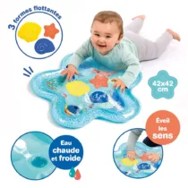tapis d'eau confortable et gonflable - ludi gobebe