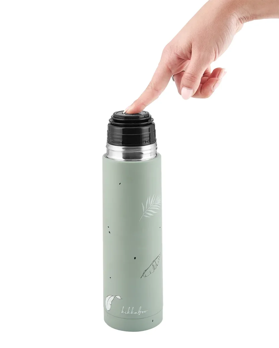 thermos-flask-500ml-sage-kikkaboo-gobebe