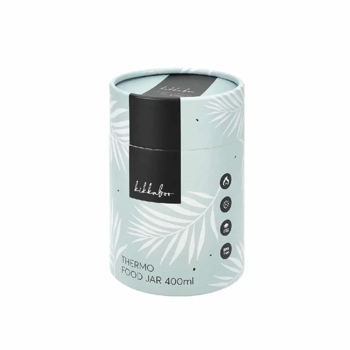 Thermos pour aliments en acier inoxydable 400ml sage – KikkaBoo