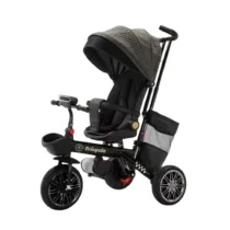 tricycle transformable en poussette gobebe temara