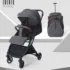 statut poussette valise 618 noire gobebe temara