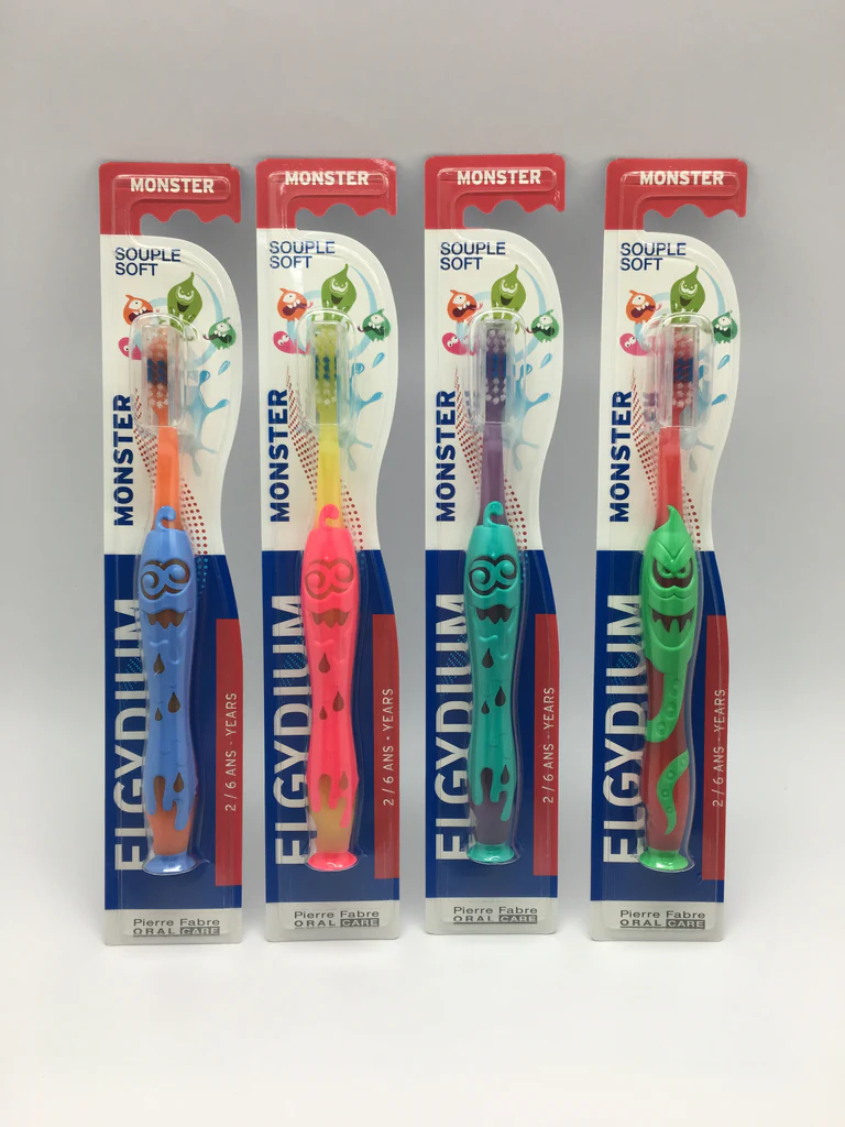 Brosses à dents Monster pour enfants 2-6 ans – Elgydium Kids