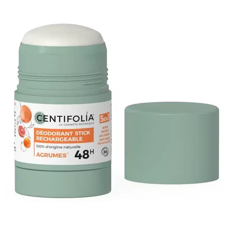 Recharge Déodorant Stick 48h Agrumes 50g 5en1 – Centifolia