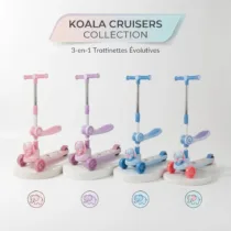 trottinette evolutive 3en1 gobebe temara