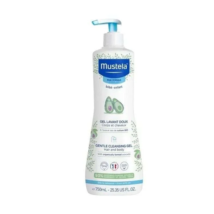 Gel Lavant Doux à l’avocat BIO 750 ml – Mustela