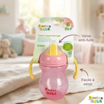tasse d'apprentissage valve anti-fuite gobebe maarif