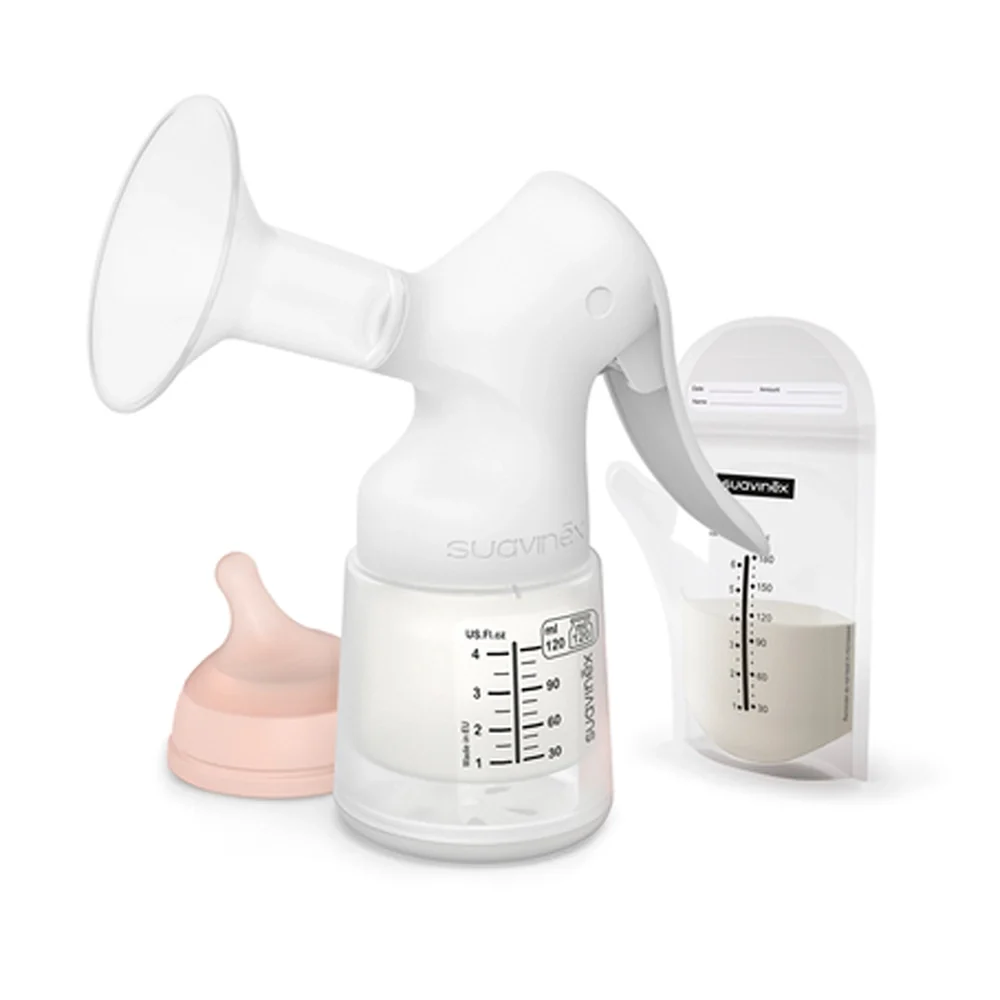 Tire-lait Manuel avec Biberon Zero Zero 120ml – Suavinex