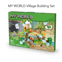 blocs de construction village minecraft - my world gobebe maarif