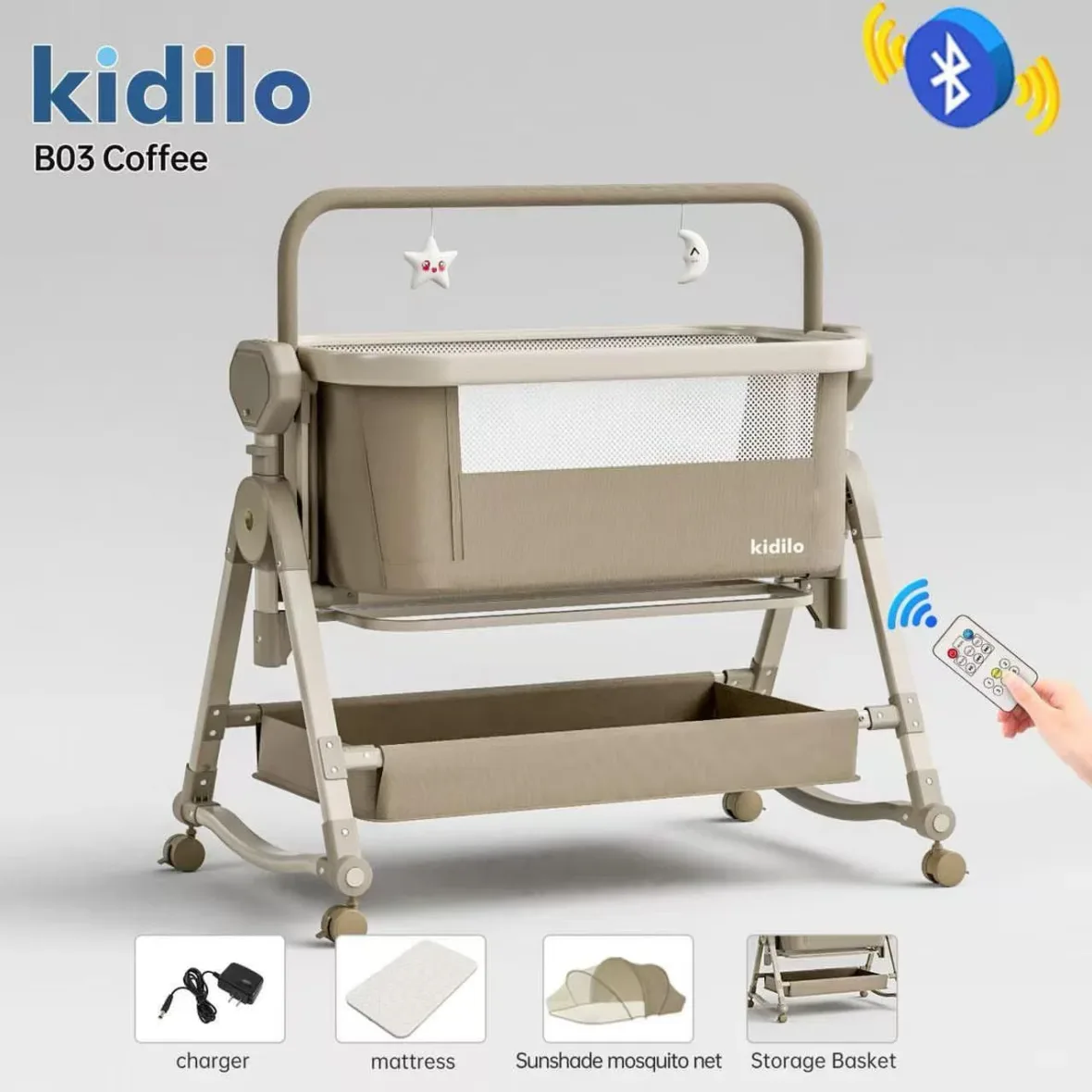 Lit Cododo B03 Berceau Multifonction – Kidilo