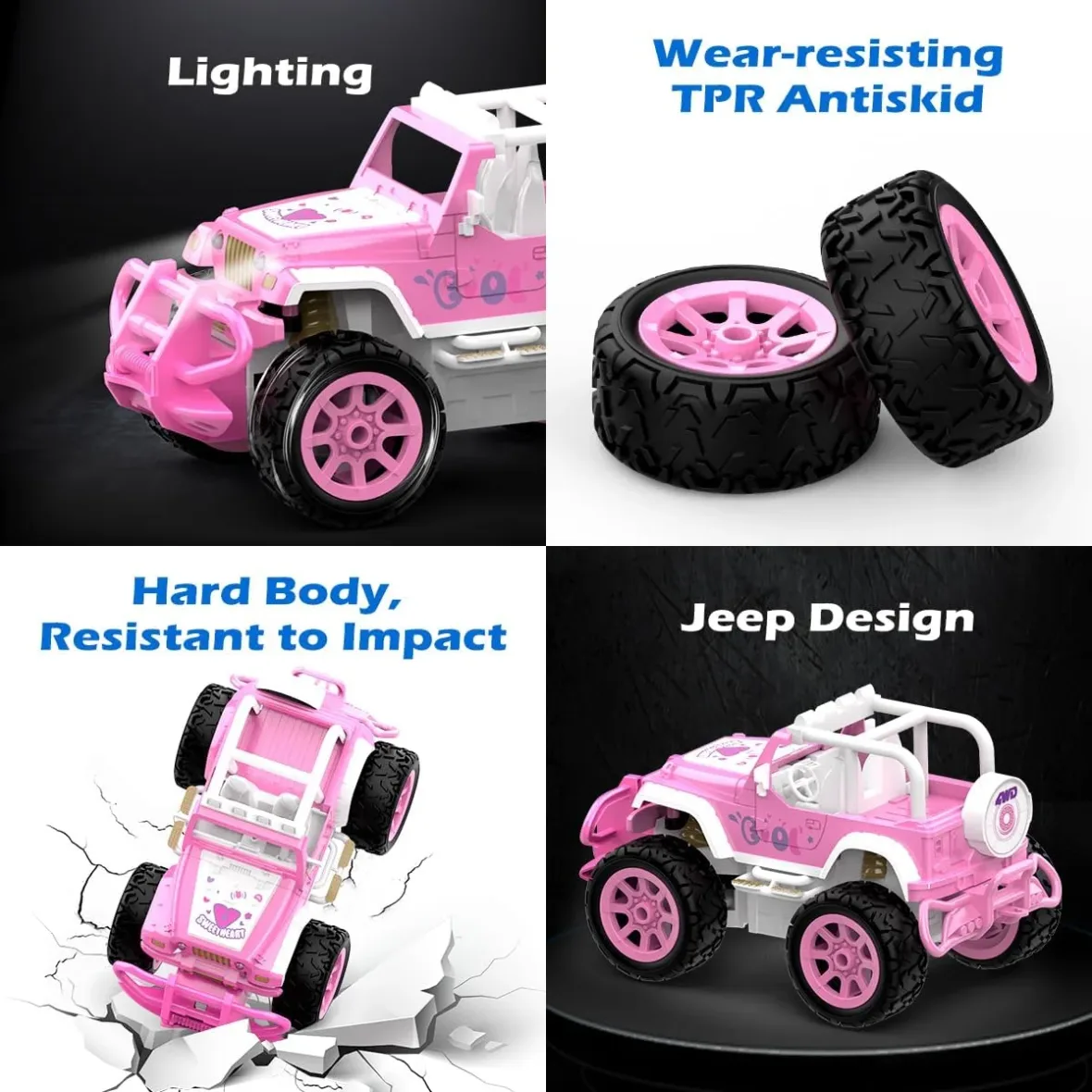 vehicule-tout-terrain-radiocommande-rose-type-jeep-gobebe