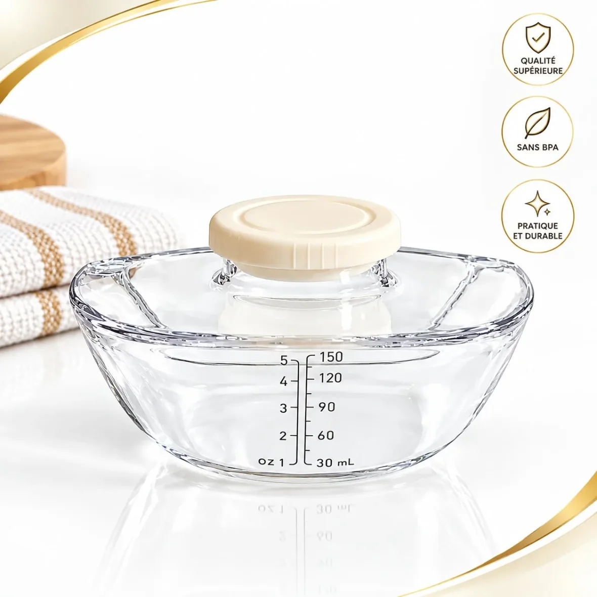 Bouteille 150ml pour tire-lait mains libres – Notre Bébé