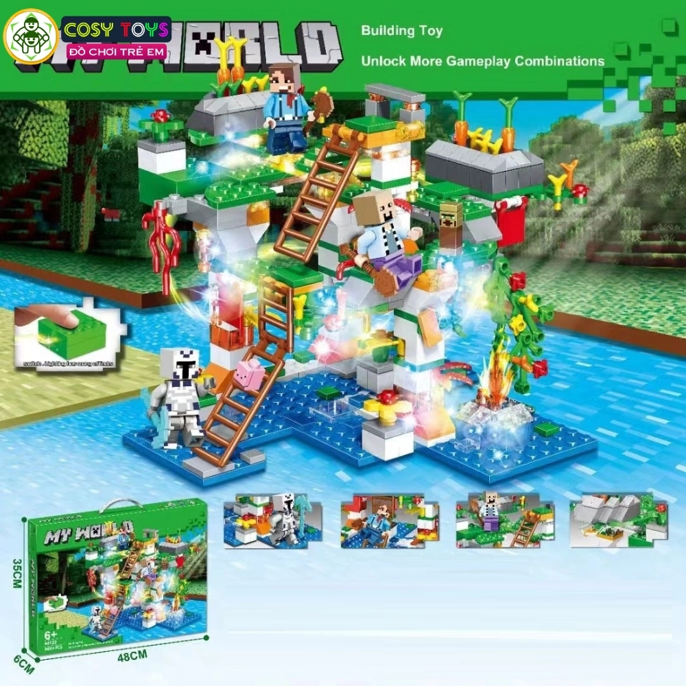 Ensemble de construction My World – Minecraft