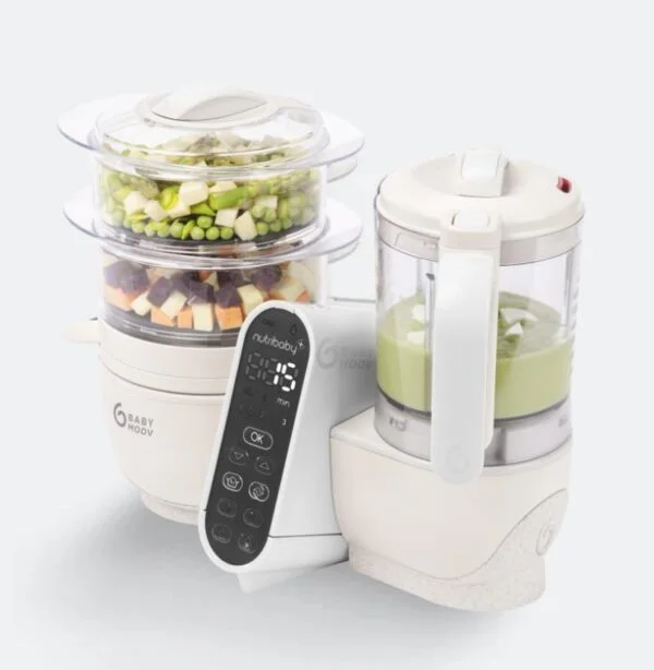 Robot Cuiseur Nutribaby+ Mineral Beige – Babymoov